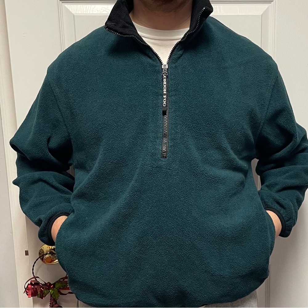 London Fog Fleece Half-Zip